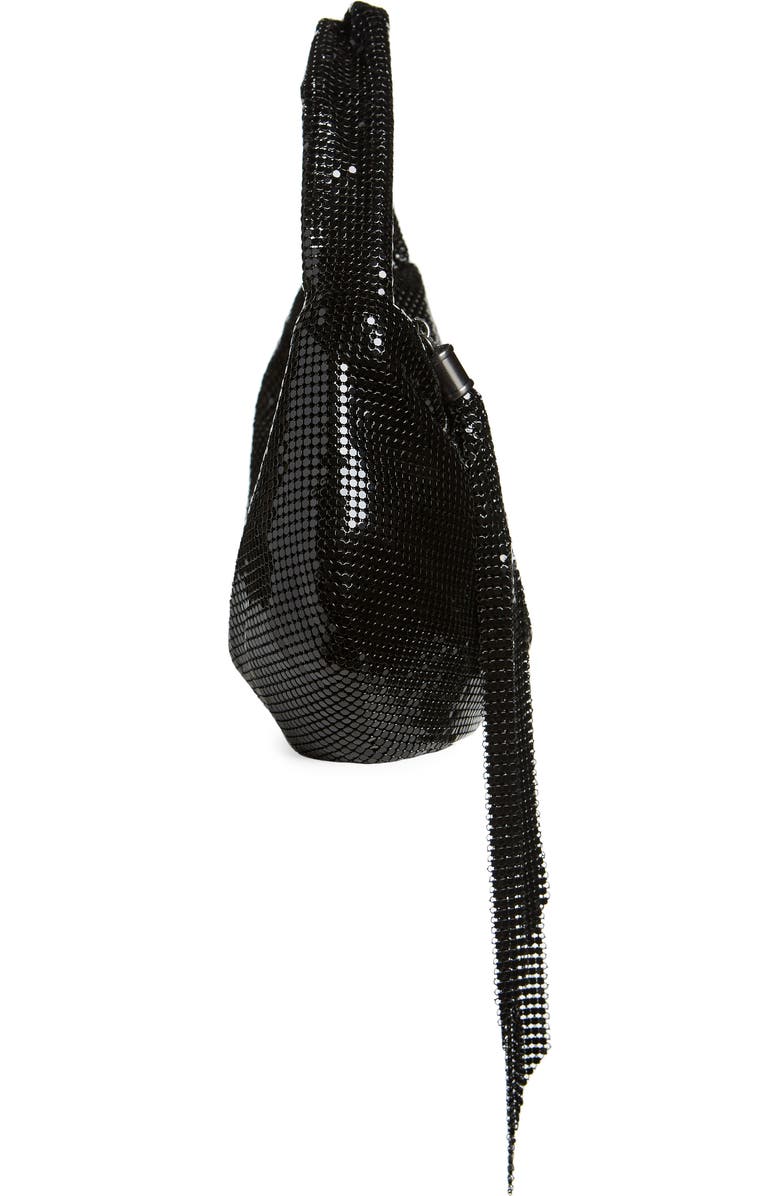 Whiting & Davis Mini Twisted Handle Hobo, Alternate, color,