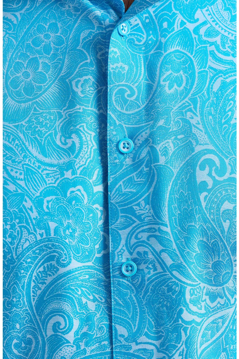Hudson Short Sleeve Button-Up Shirt, Alternate, color, BLUE
