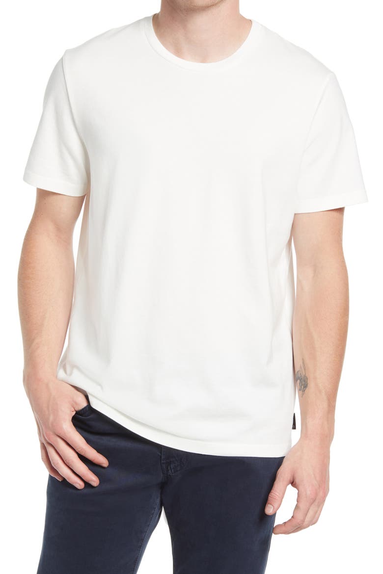 Bryce Crewneck T-Shirt, Main, color, IVORY DUST
