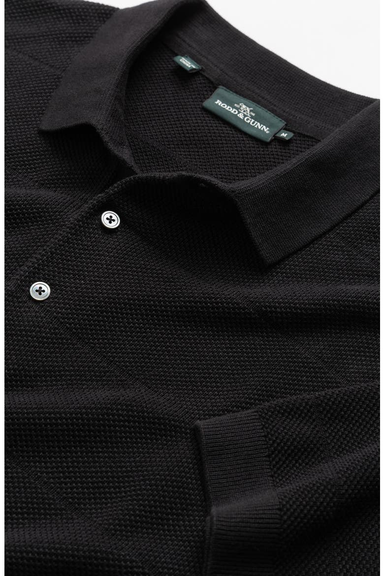 Masons Flat Polo, Alternate, color, ONYX