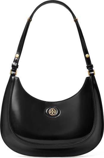 ★Tory Burch★超特価！★Robinson Spazzolato Crescent★バッグ Tory Burch Robinson Spazzolato Leather Convertible Crescent