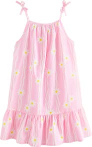 NEXT Kids' Floral Print Cotton Sundress