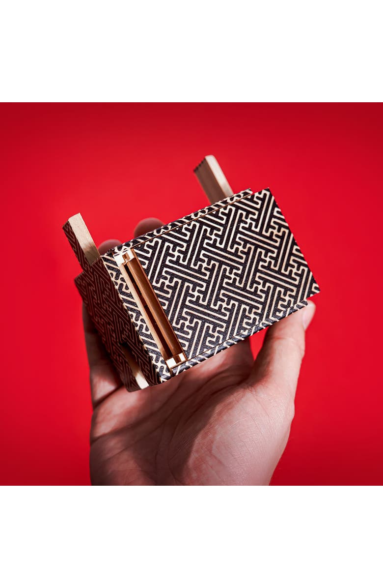 Professor Puzzle Japanese Puzzle Box 3D Wooden Brainteaser, Alternate, color, Multicolored