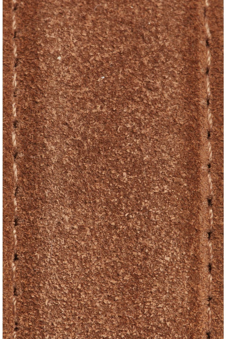 Square Suede Belt, Alternate, color, DATE