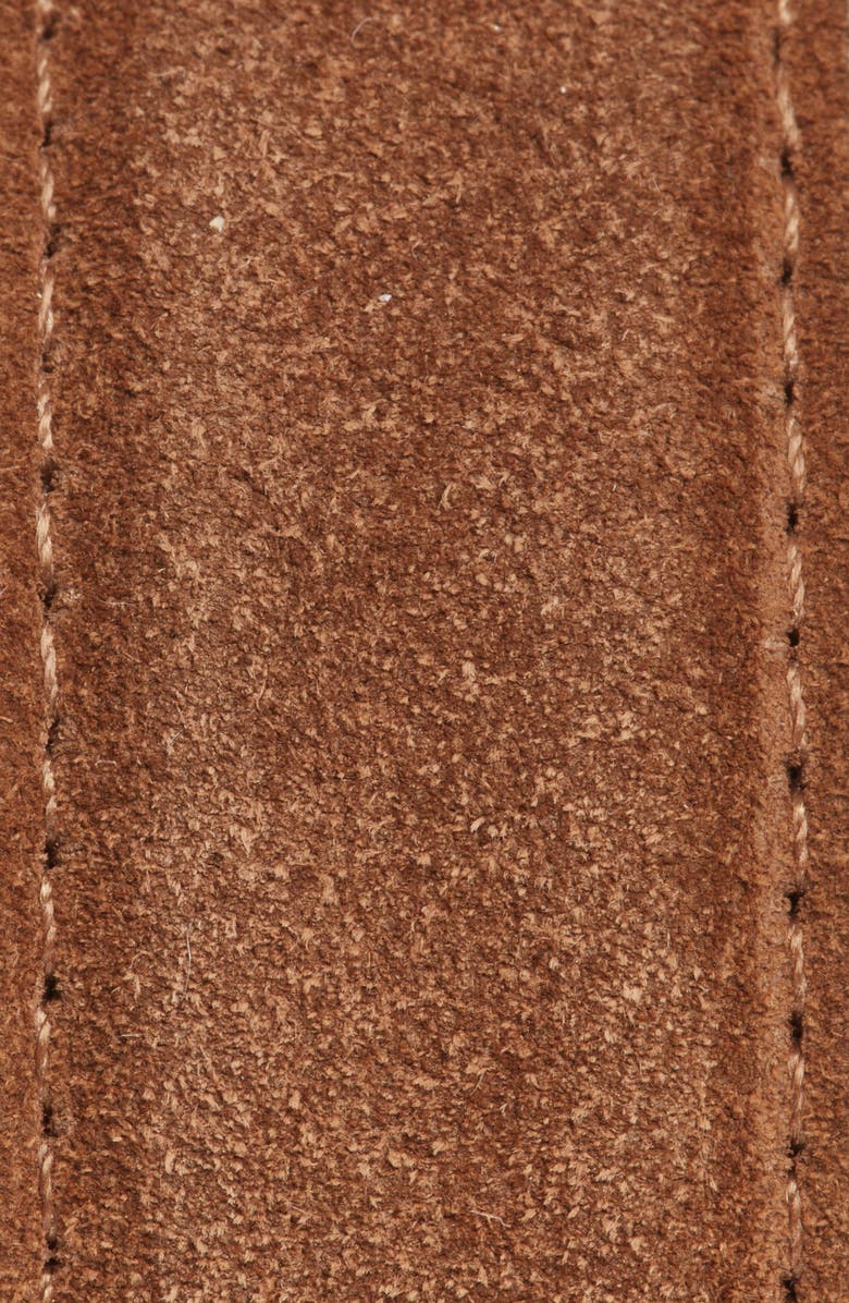 FRAME Square Suede Belt, Alternate, color, Date