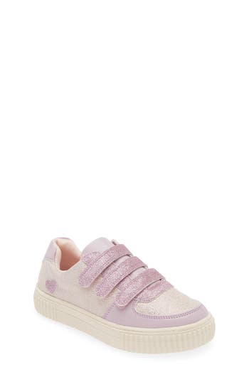 Tucker + Tate Tallulah Glitter Sneaker In Pink
