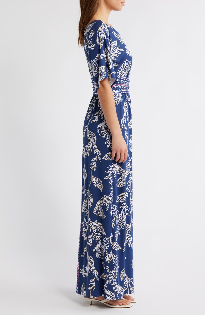 Lilly Pulitzer<sup>®</sup> Parigi Boat Neck Maxi Dress, Alternate, color,