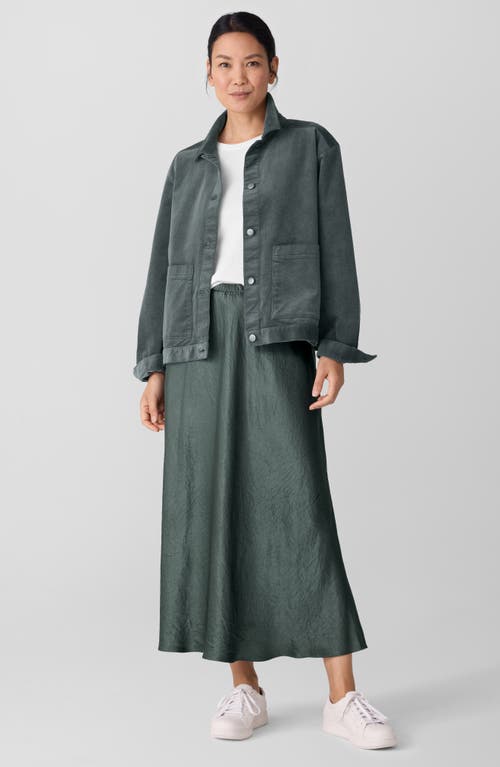 Eileen Fisher Corduroy Jacket In Black