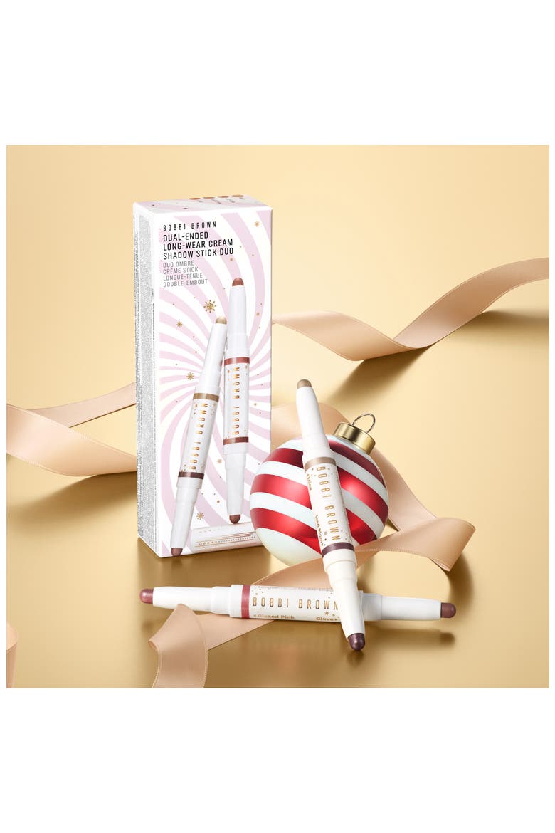 Dual-Ended Cream Eyeshadow Stick Duo (Limited Edition) $86 Value, Alternate, color, GLAZEDPINK/CLOVE/MICA/ICEDPLUM