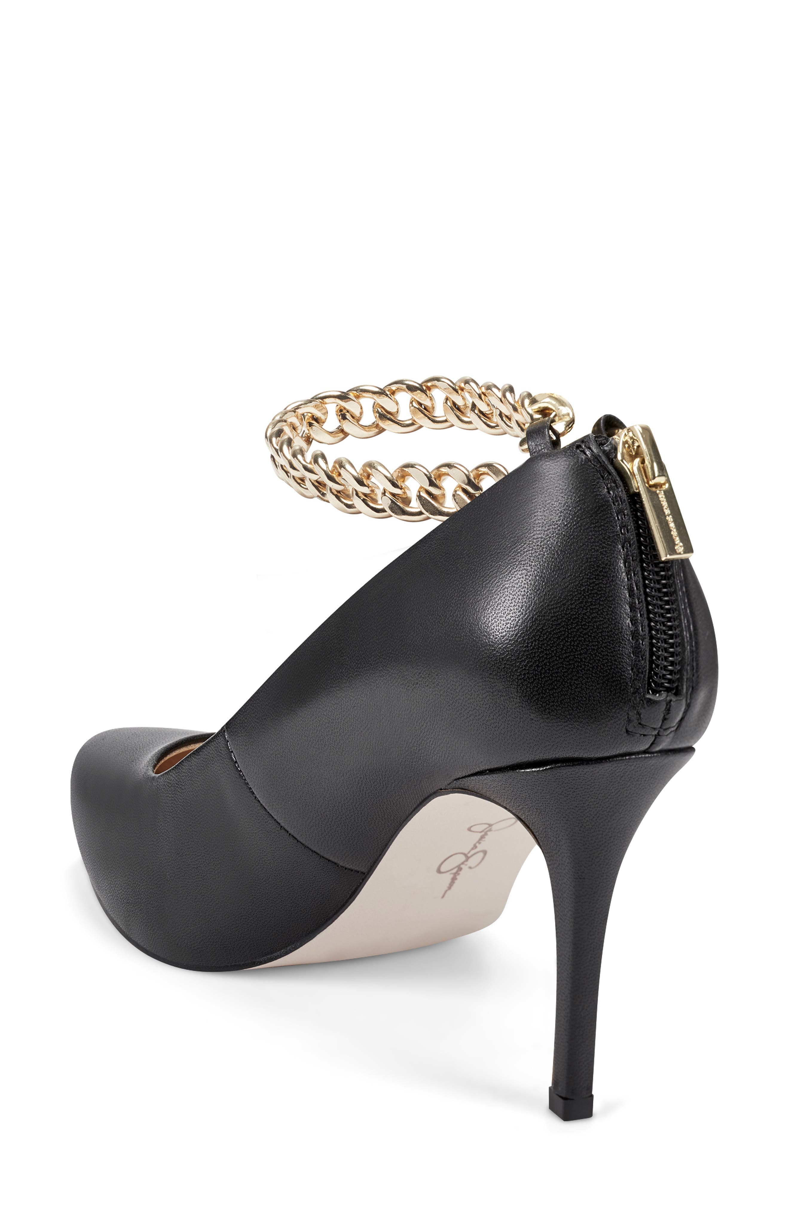 Jessica Simpson Abrellia Curb Chain Ankle Strap Pump, Alternate, color, 