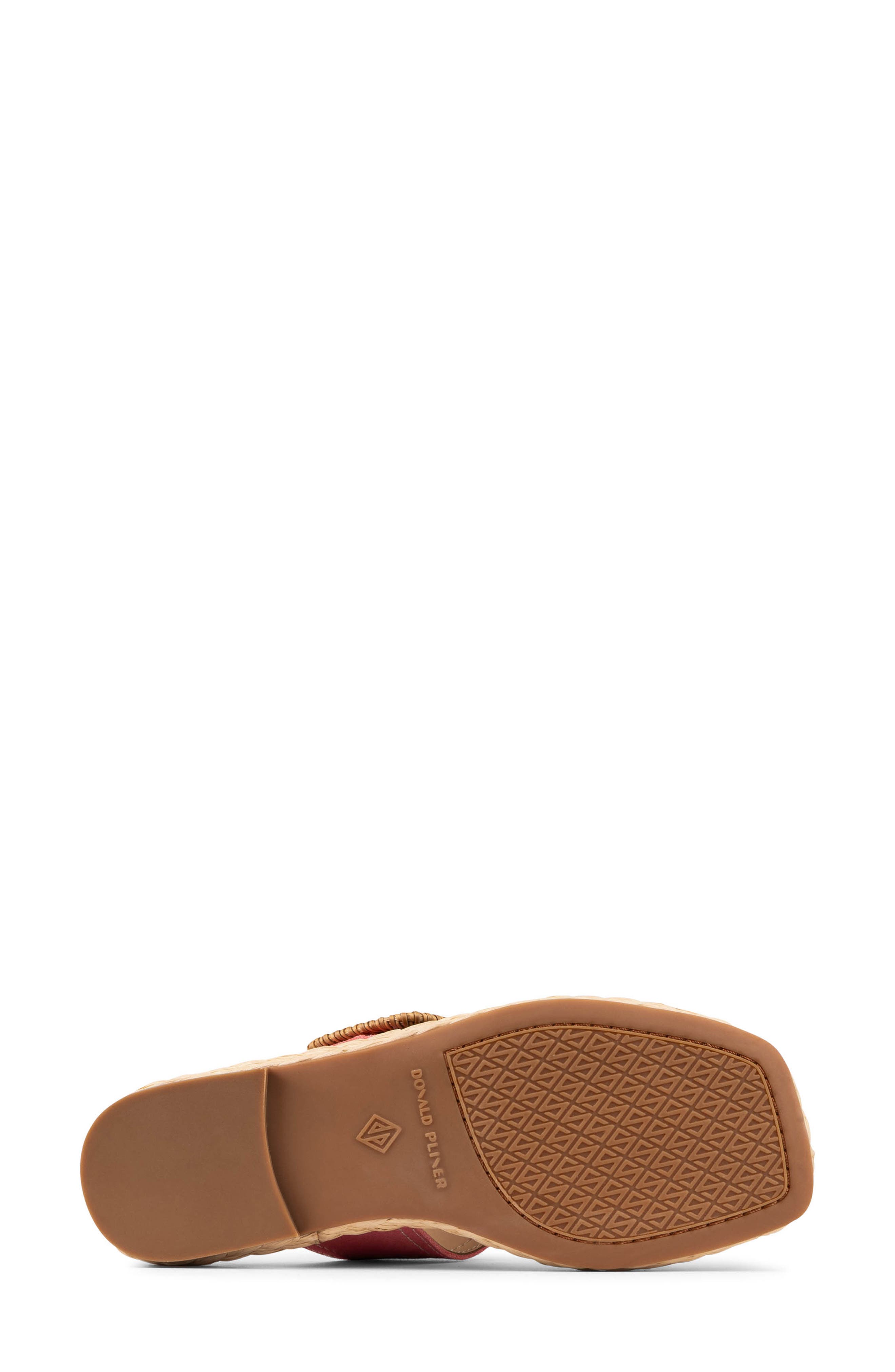 Hilari Leather Slide Sandal, Alternate, color, PINK