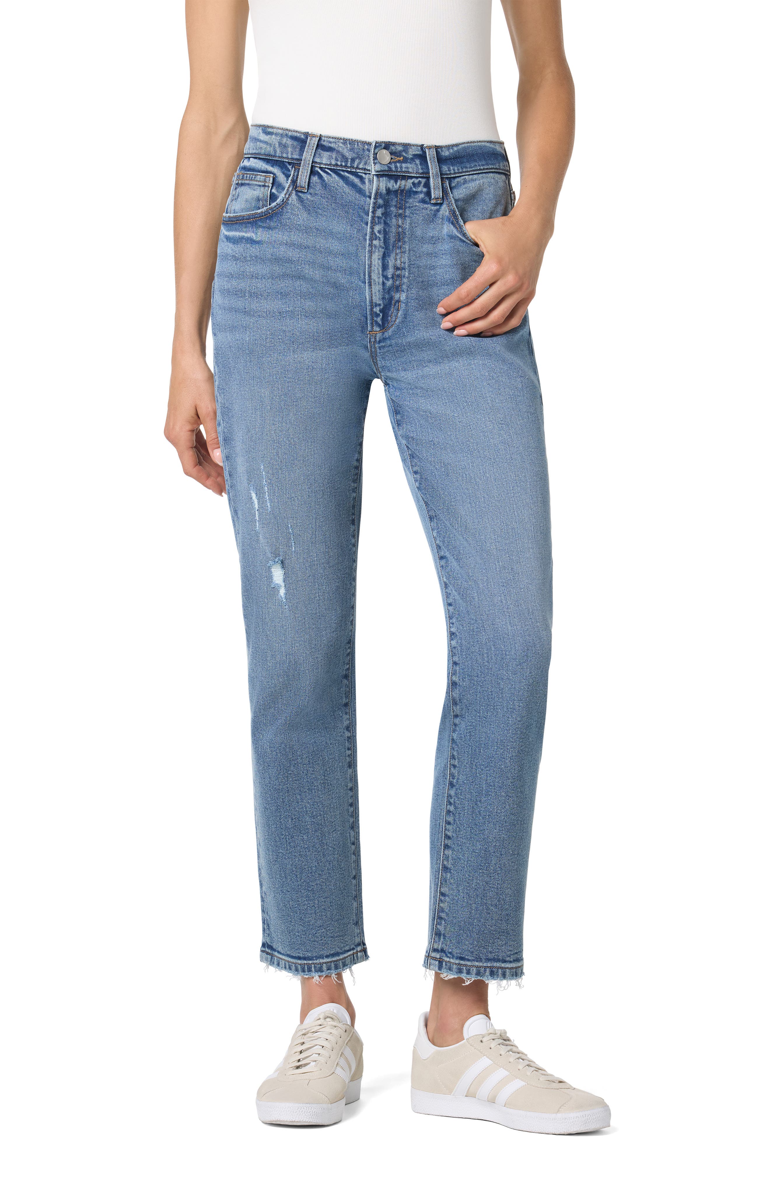 Joe's The OG High Waist Ankle Slim Straight Leg Jeans