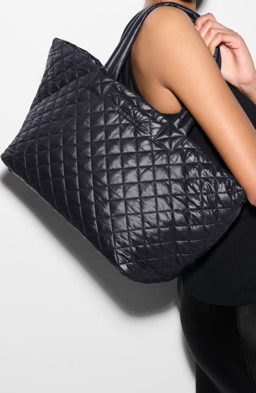 Mz Wallace Medium Metro City Tote In Black