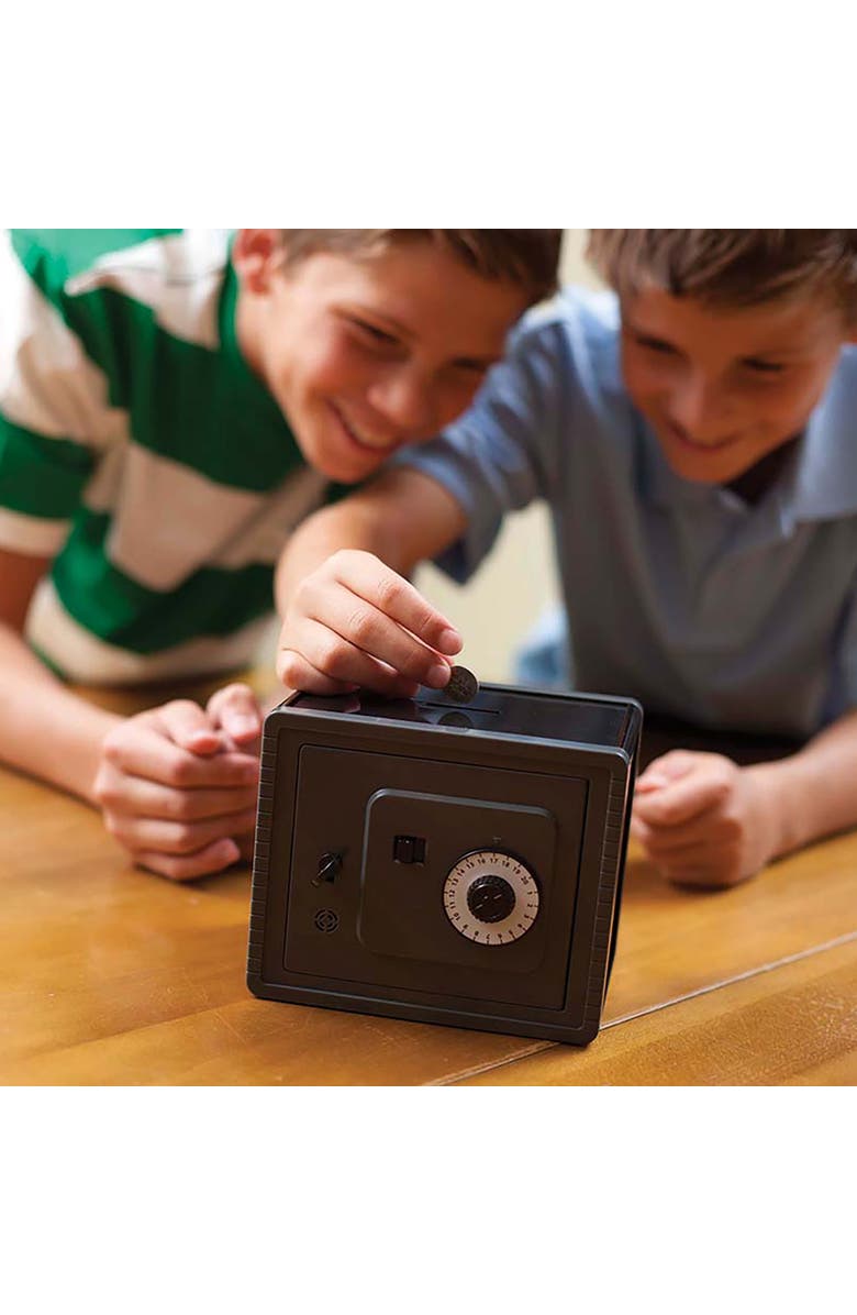 4M KidsLabs, Buzz Alarm Money Safe, DIY Electric Piggy Bank Building Kit, 8+, Alternate, color, Multicolored