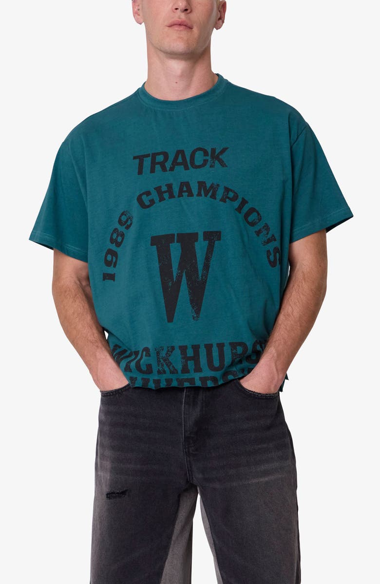 mnml Wickhurst Cutoff Graphic T-Shirt, Alternate, color,