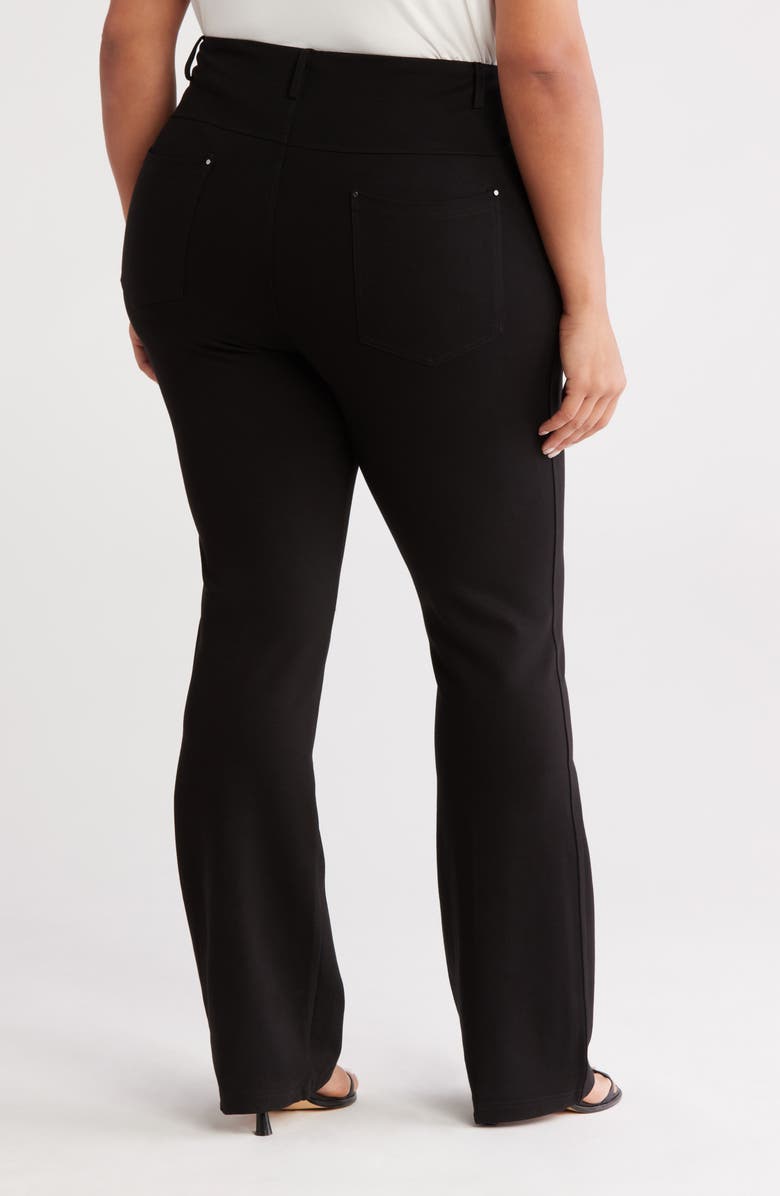 Lysse Ponte Baby Bootcut Pants, Alternate, color, Black