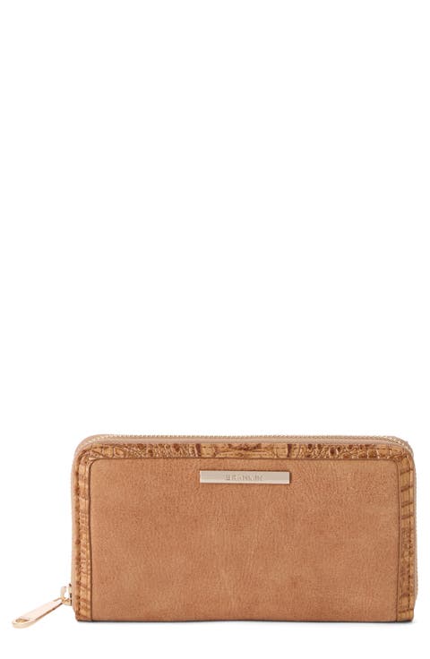 Suri Leather Zip Wallet
