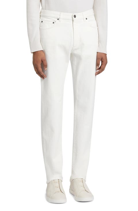 デニム・ジーパン Zegna White Denim Jeans Men's ZEGNA Jeans | Nordstrom