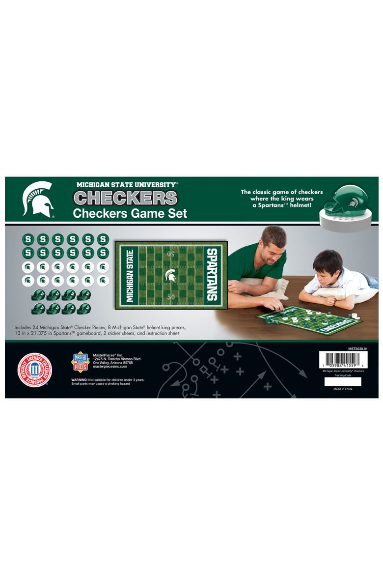 Michigan State Spartans Checkers, Alternate, color, Multicolor