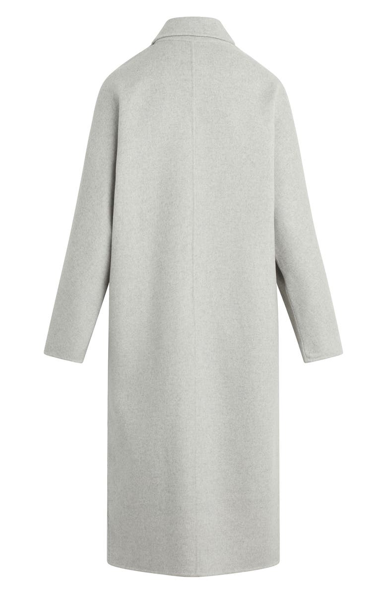 Favorite Daughter The Luca Wool Blend Double Breasted Coat, Alternate, color, Light Gray