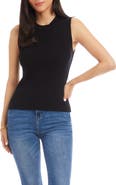 Karen Kane Rib Sweater Tank