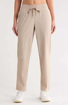 Tapered Straight Leg Pull-On Pants