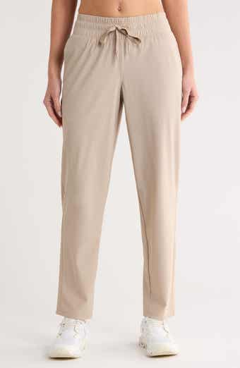 Tapered Straight Leg Pull-On Pants