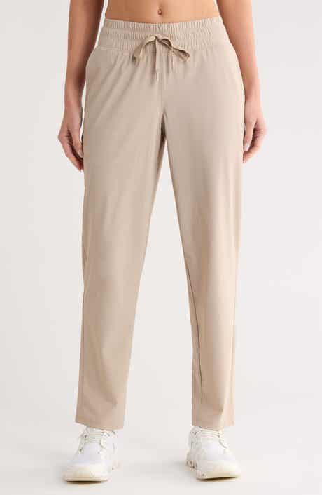 Tapered Straight Leg Pull-On Pants