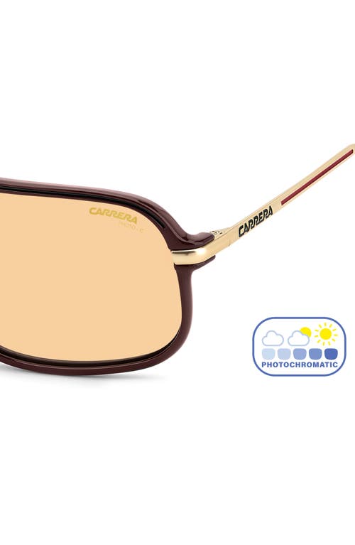 Carrera Eyewear C Sport 62mm Oversize Rectangular Sunglasses In Multi