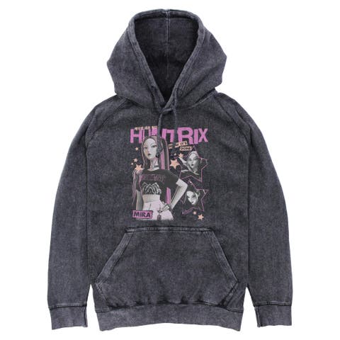 Men's KPop Demon Hunters Pop Star Huntrix Mira  Pull Over Hoodie