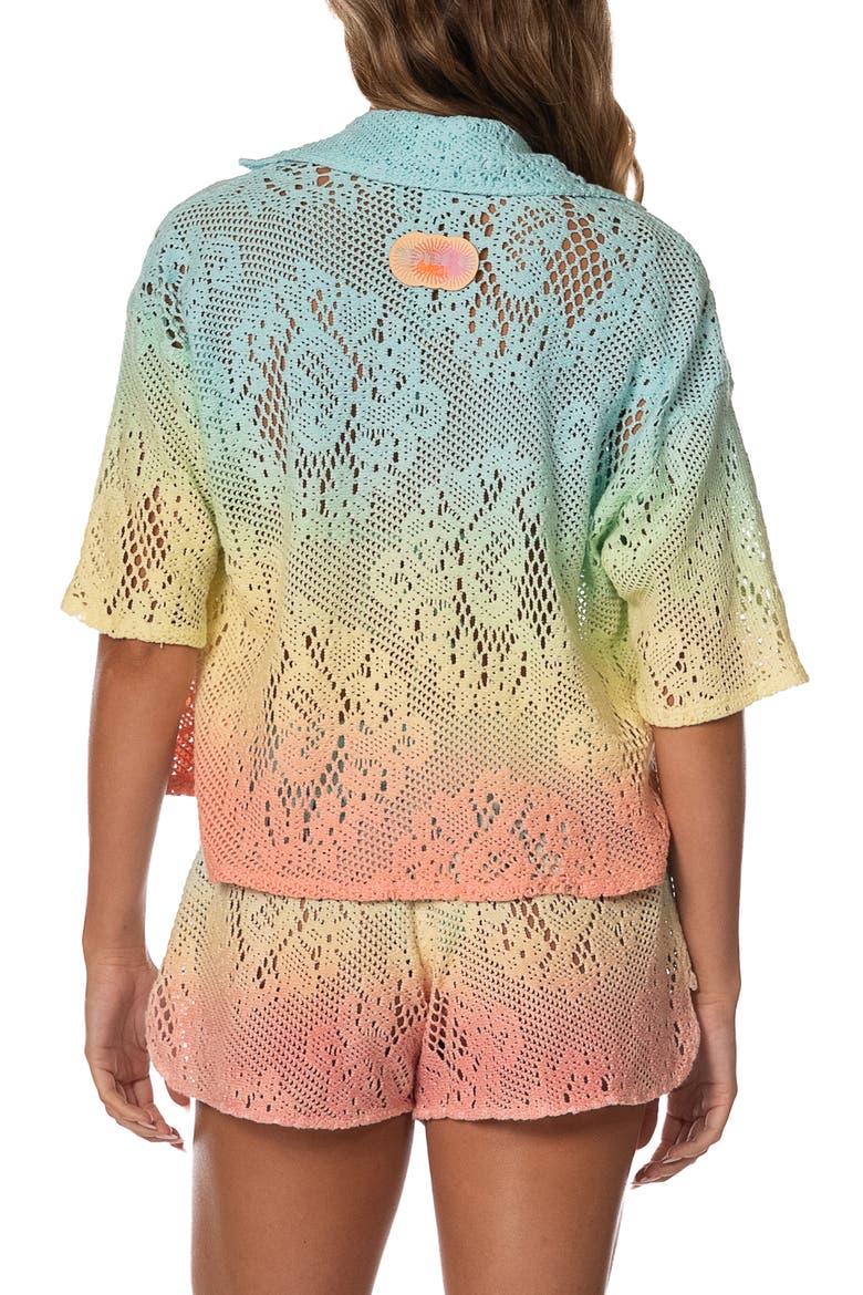 Ocean Drift Octavia Cover-Up Shirt, Alternate, color, LIGHT/ PASTEL BLUE