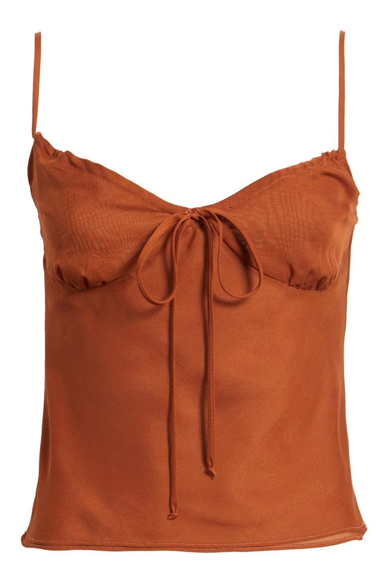 The Josephine Camisole, Alternate, color, BROWN