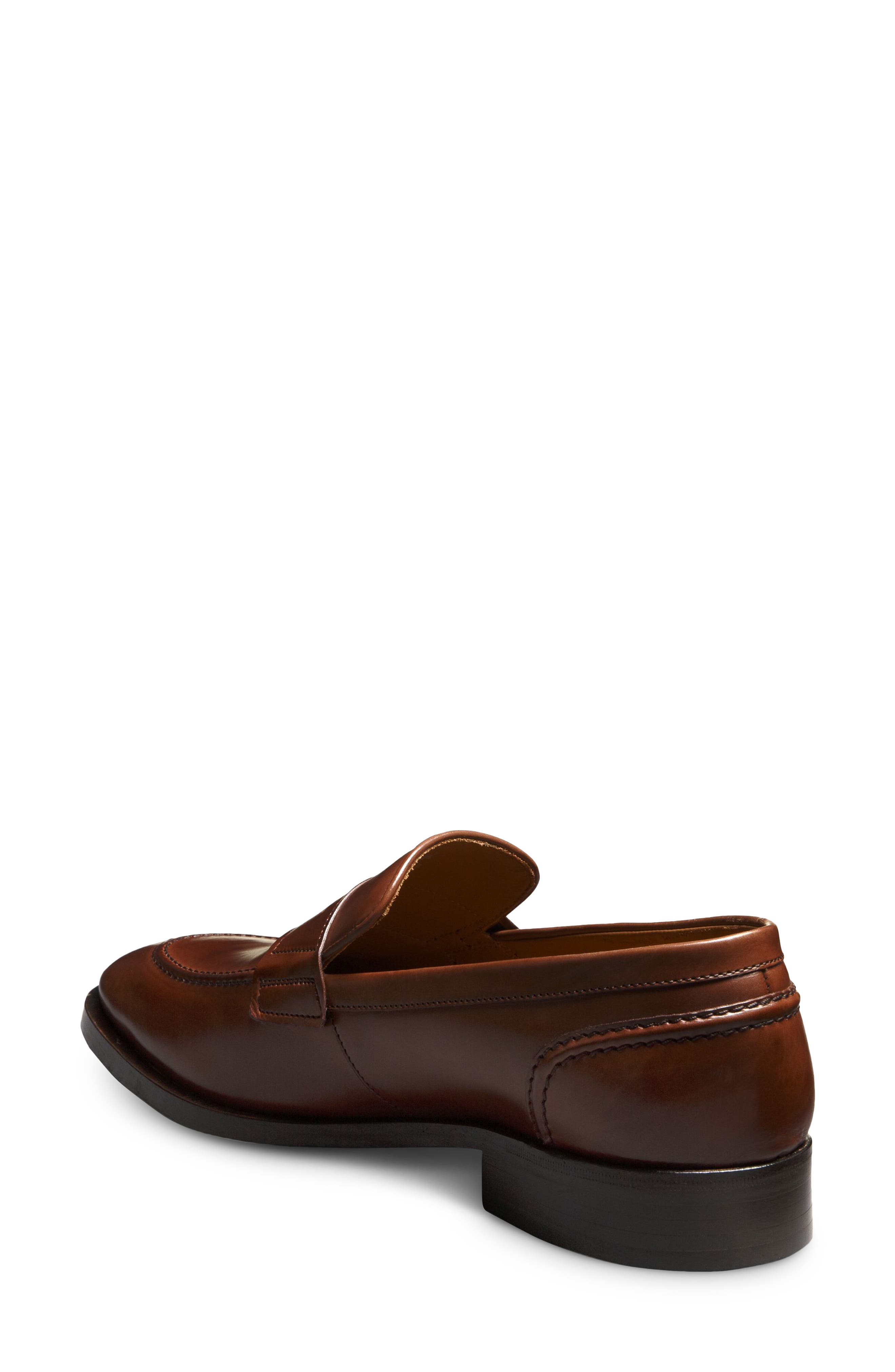 Allen Edmonds Siena Penny Loafer, Alternate, color, Chili