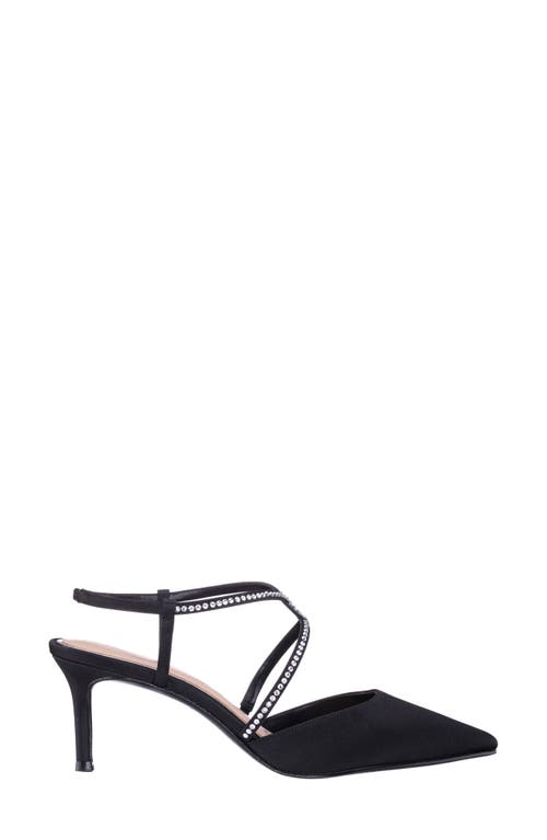 Nina Nichele Pointed Toe Pump In Black