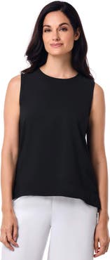 Coolibar Women's Long Sleeve Top Tank, UPF 50+ Sun Protection, St. Tropez