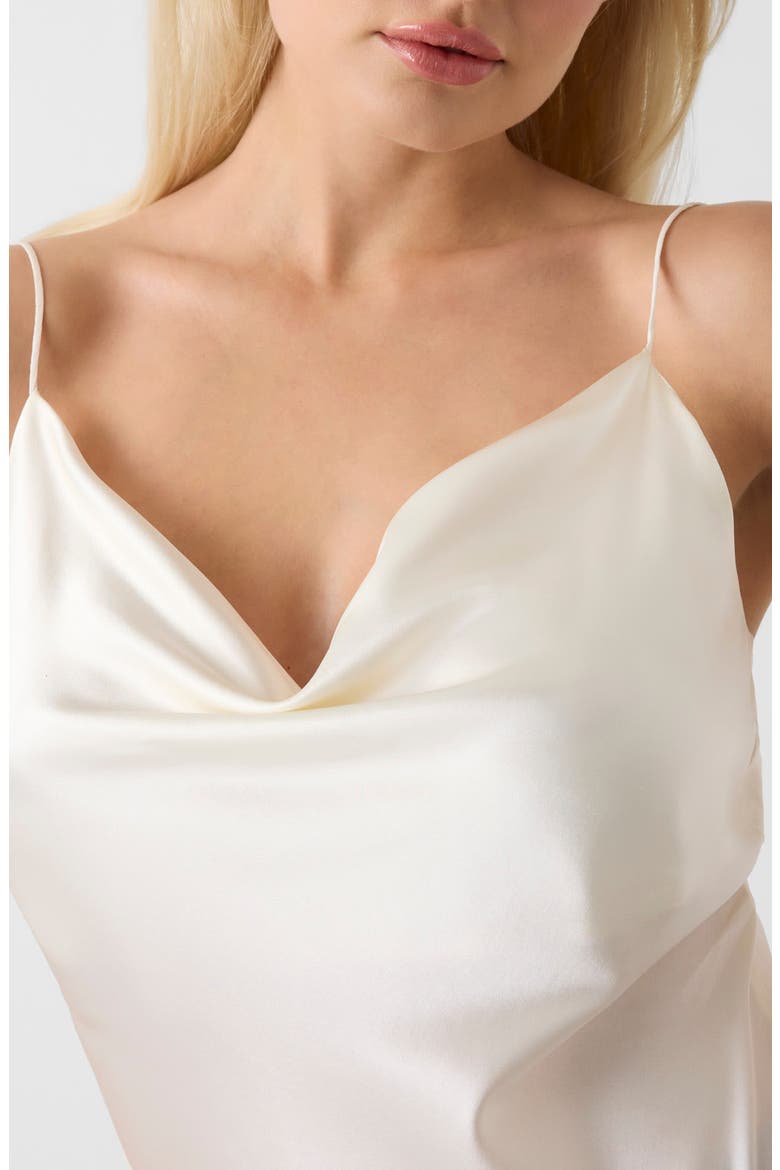 New Denise Stretch Silk Camisole, Alternate, color, OPEN WHITE