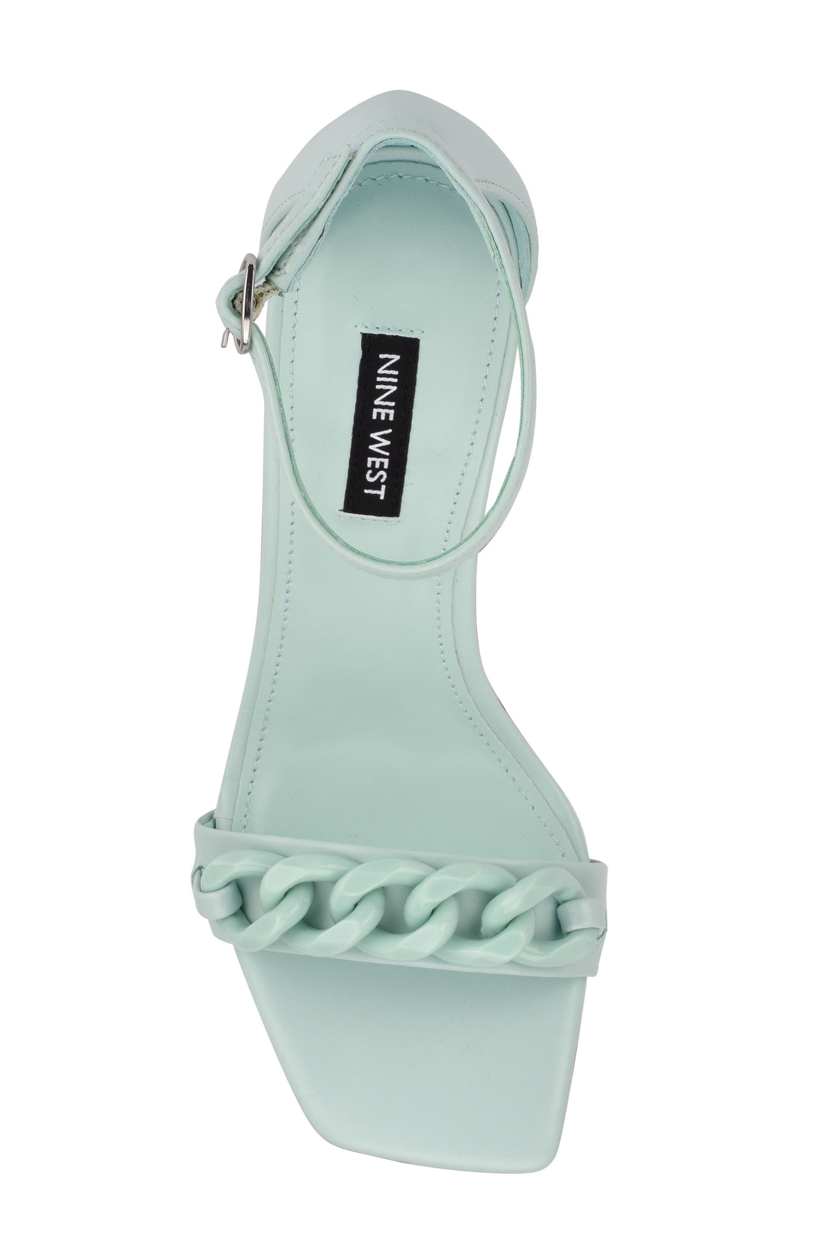 Mindful Ankle Strap Sandal, Alternate, color, MINT GREEN