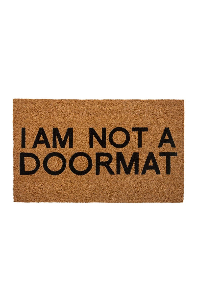 ENTRYWAYS Not a Doormat Coir Doormat, Main, color, 