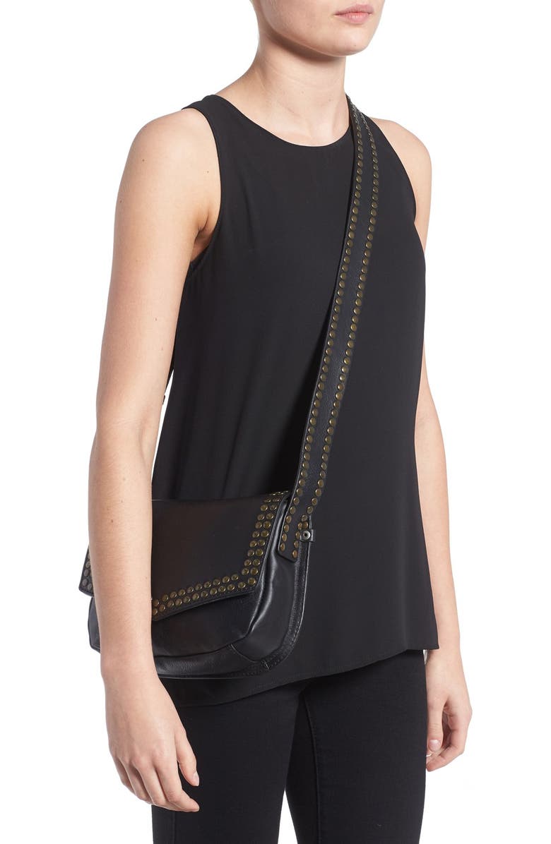 Treasure & Bond Treasure&Bond Studded Leather Crossbody Bag, Alternate, color,