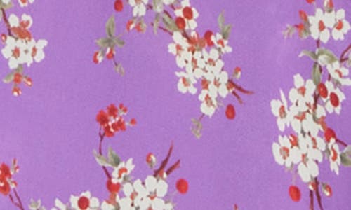 Lk Bennett Ophelia Floral Short Sleeve Faux Wrap Dress