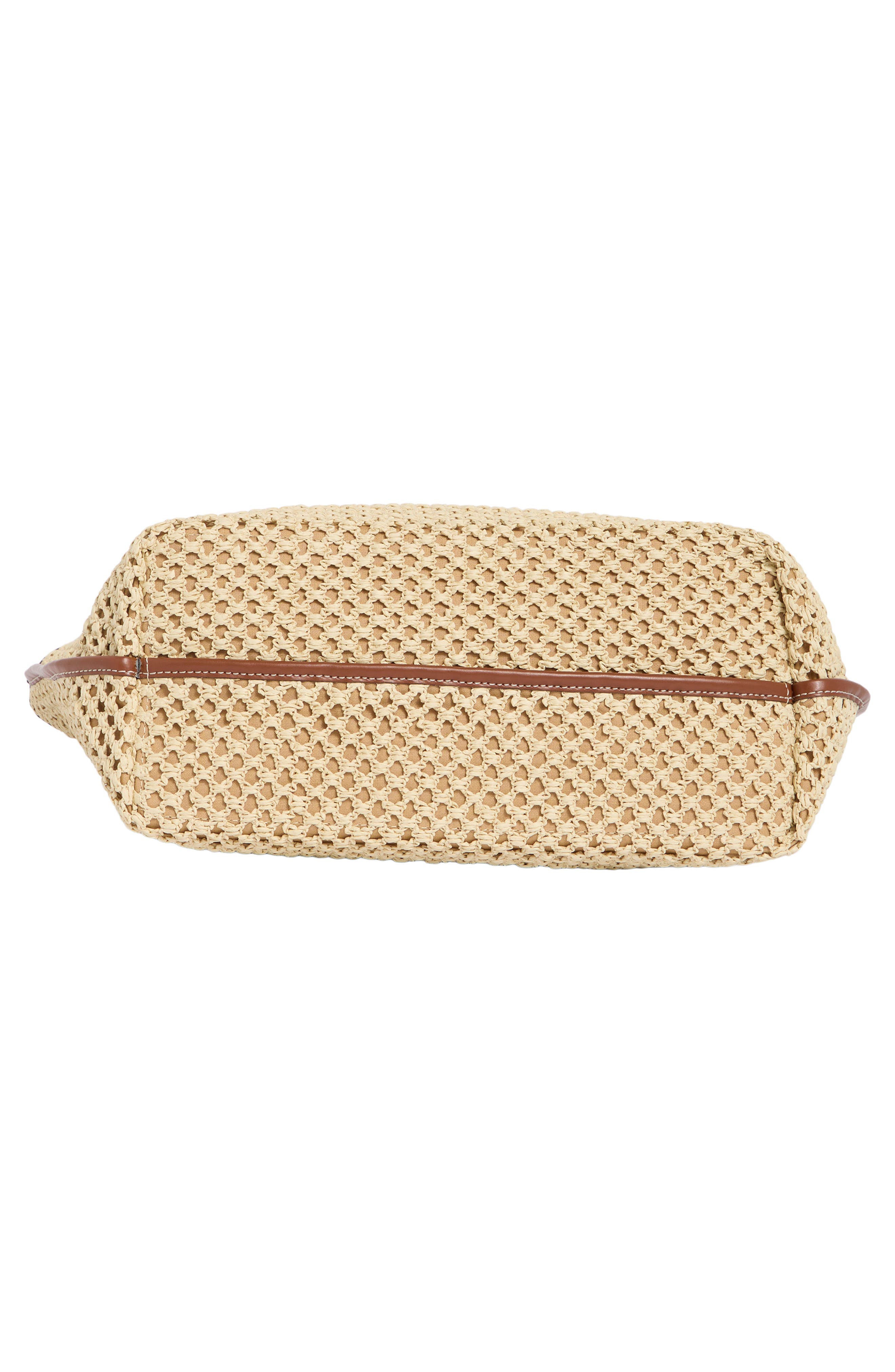 Marc Jacobs Large Woven Tote, Alternate, color, Natural