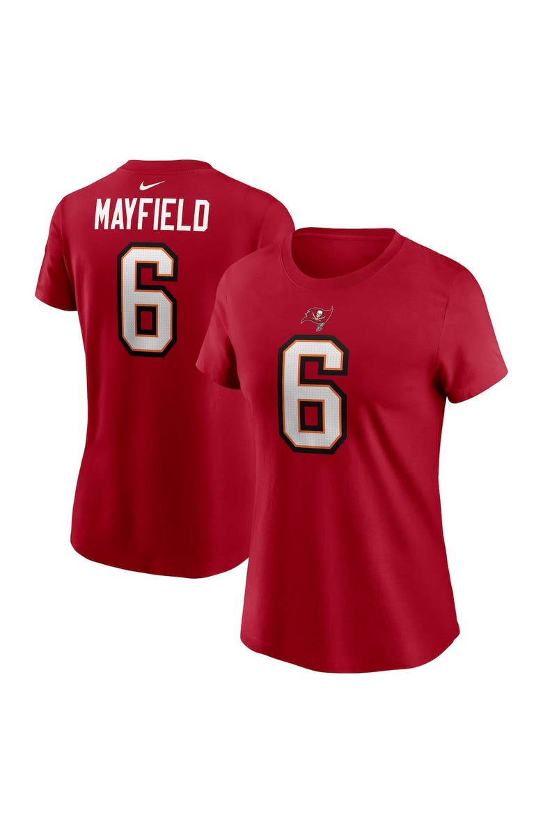 Nike Women's Nike Baker Mayfield Red Tampa Bay Buccaneers Player Name & Number T-Shirt, Alternate, color, Red