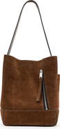 AllSaints Alba Leather Hobo Bag