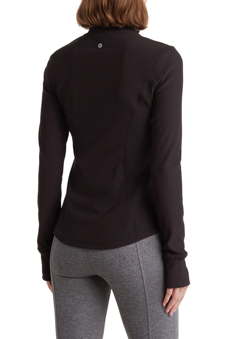 Altitude Full Zip Performance Jacket, Alternate, color, BLACK
