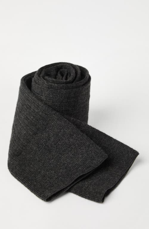 Brunello Cucinelli Cashmere Knit Socks In Lignite Grey