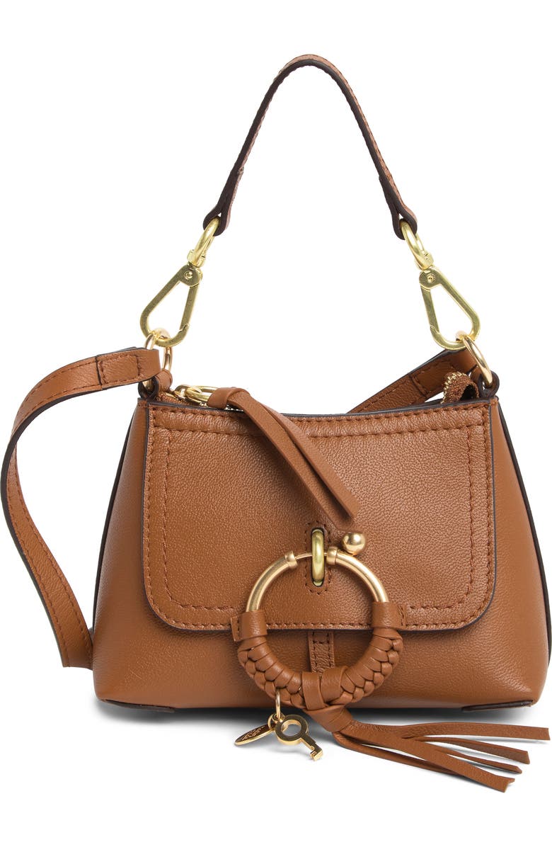 See by Chloé Mini Joan Leather Crossbody Bag, Main, color,