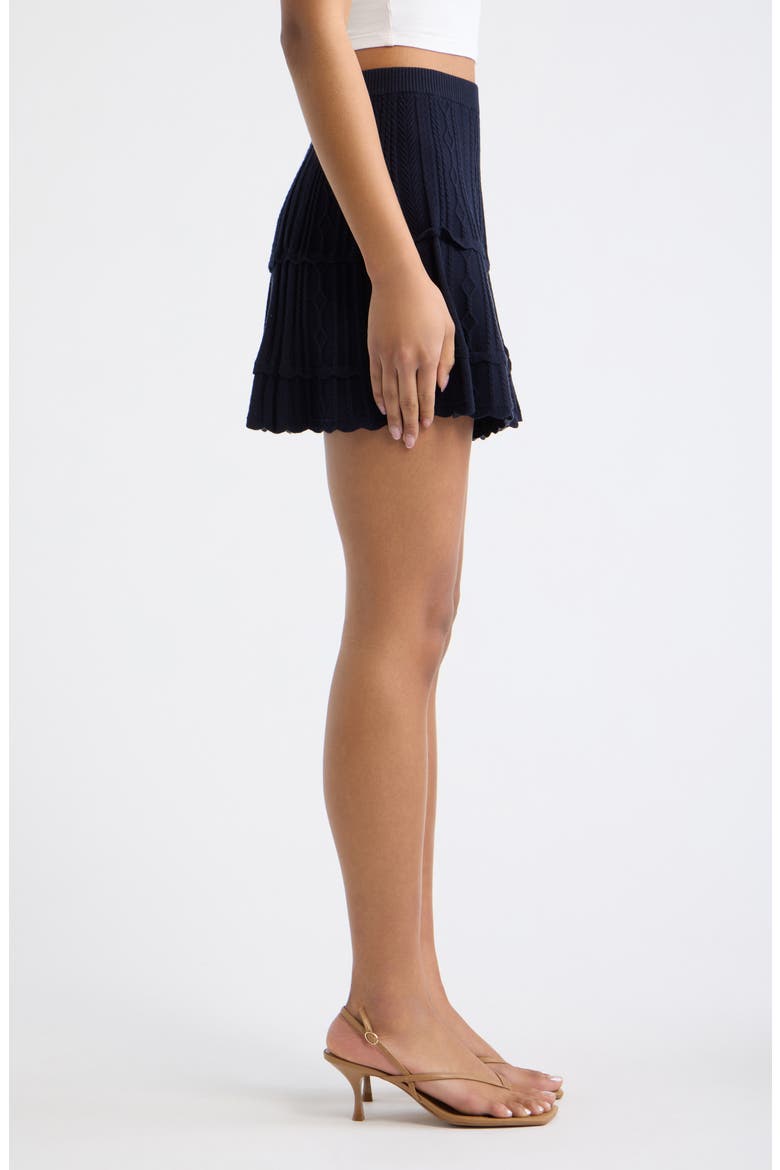 Rora Stitch Sweater Skirt, Alternate, color, MIDNIGHT KISS