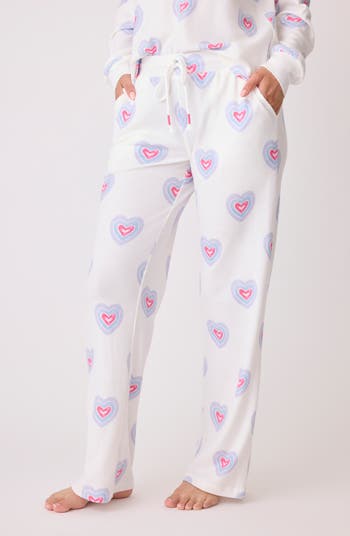 Pantalon De Pyjama PJ Salvage – Fille – Taille 5 – Rose – Motif Caniche – Excellent état