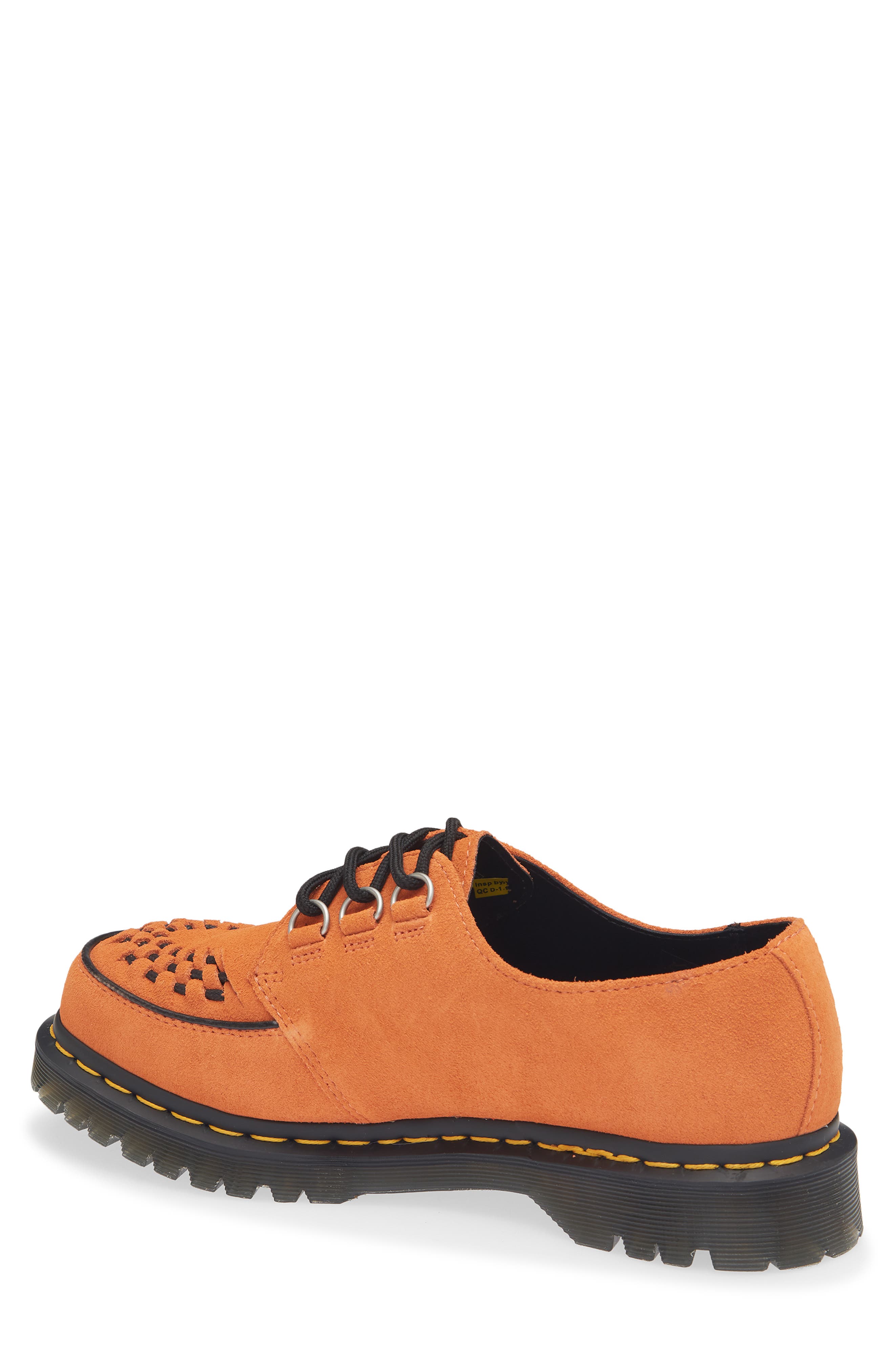 Dr. Martens Gender Inclusive Ramsey Derby, Alternate, color, Orange