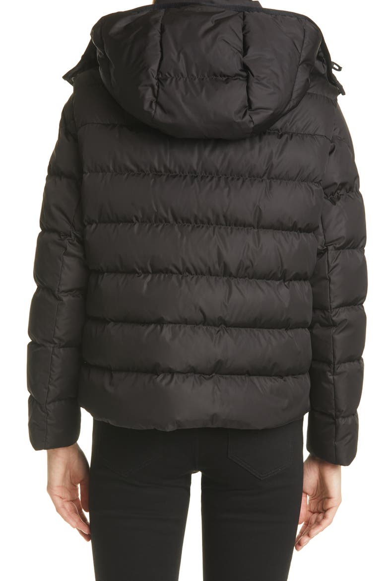 Born to Protect Project Gatope Quilted Down Puffer Jacket, Alternate, color, BLACK
